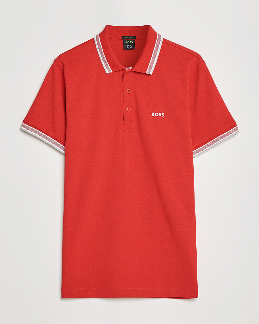 Herre | Polotrøjer | BOSS GREEN | Paddy Piké Medium Red