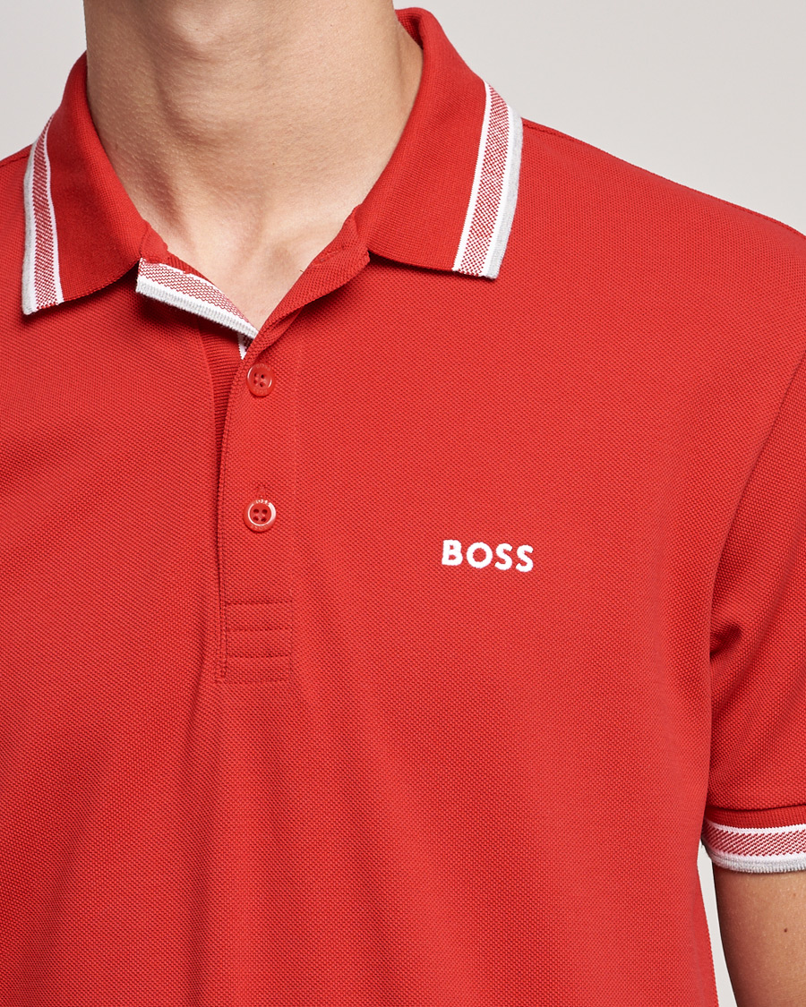 Herre | Polotrøjer | BOSS GREEN | Paddy Piké Medium Red