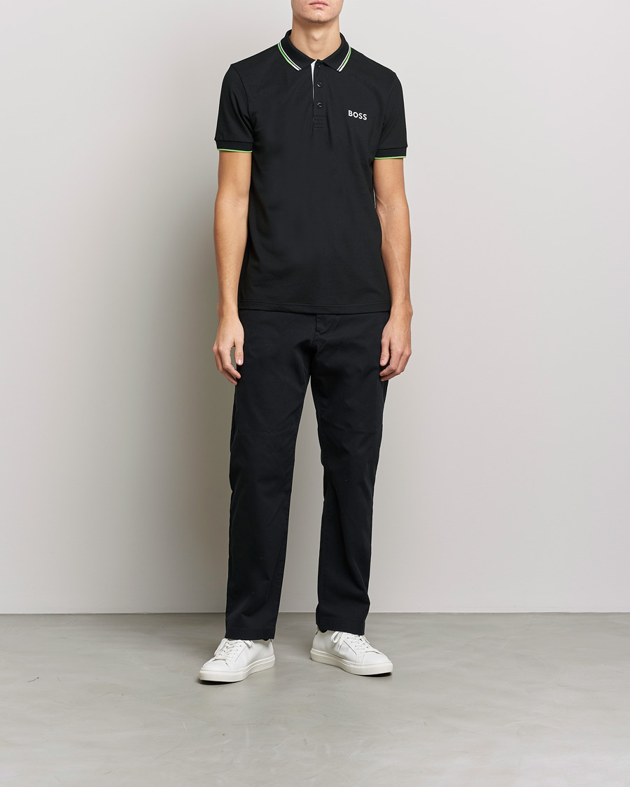 Herre | Polotrøjer | BOSS GREEN | Paddy Pro Piké Black