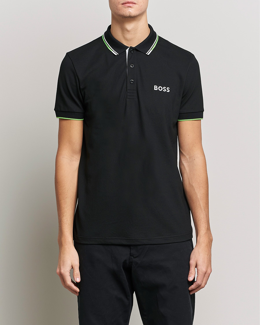 Herre | Polotrøjer | BOSS GREEN | Paddy Pro Piké Black