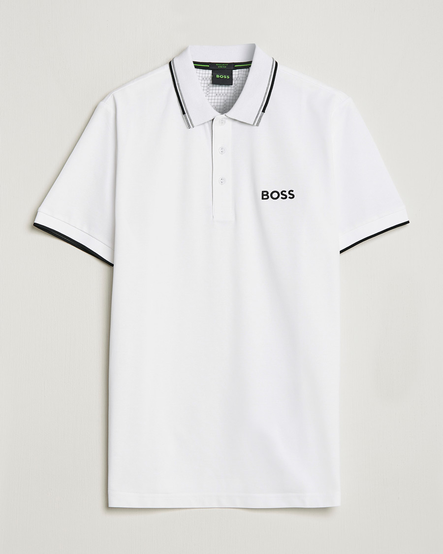 Herre | Polotrøjer | BOSS GREEN | Paddy Pro Piké White
