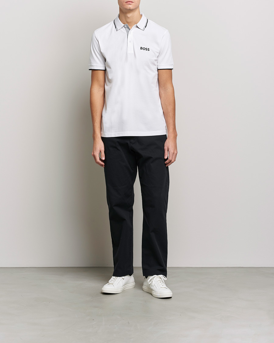Herre | Polotrøjer | BOSS GREEN | Paddy Pro Piké White