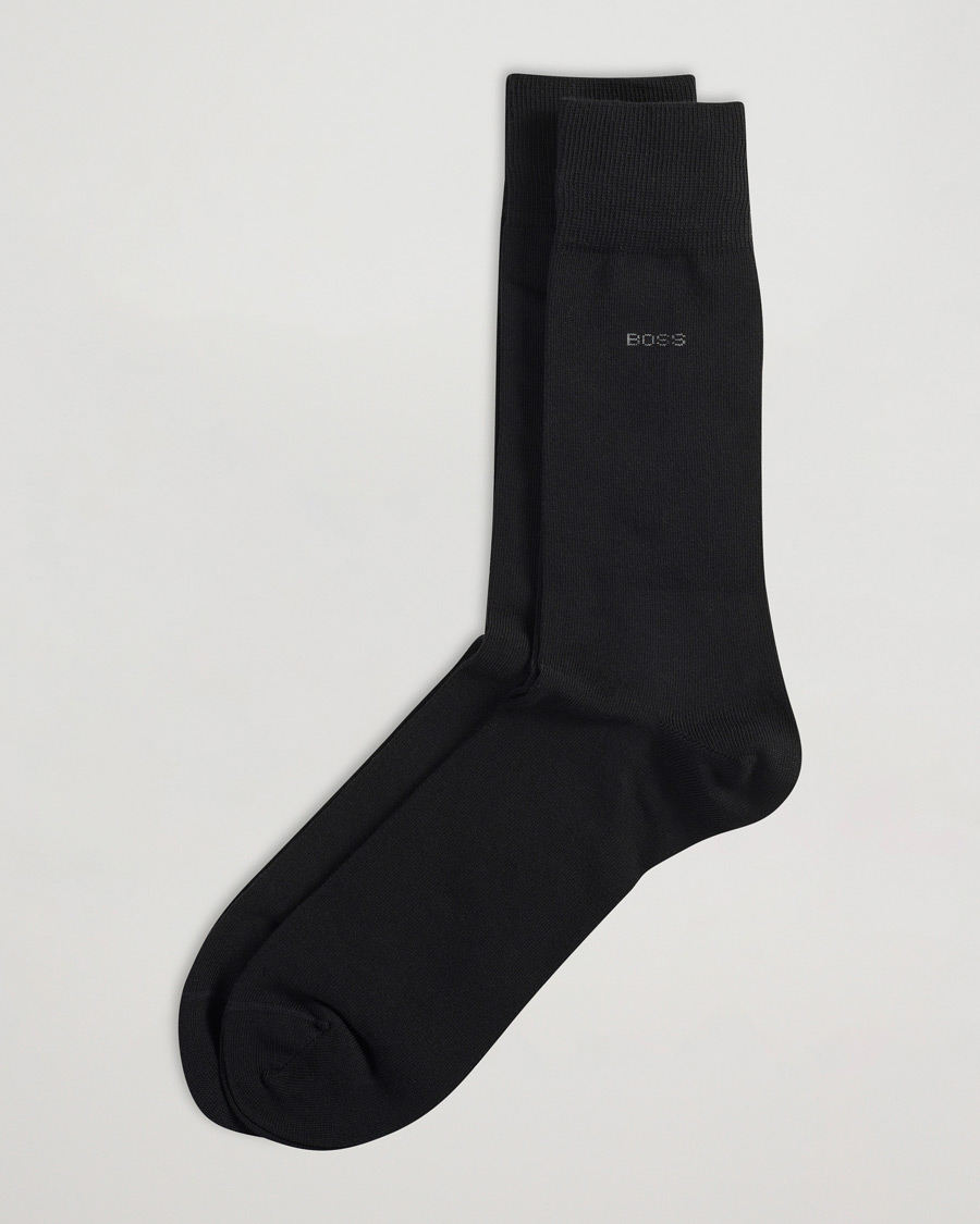 Herre | Almindelige sokker | BOSS BLACK | 2-Pack RS Uni Socks Black