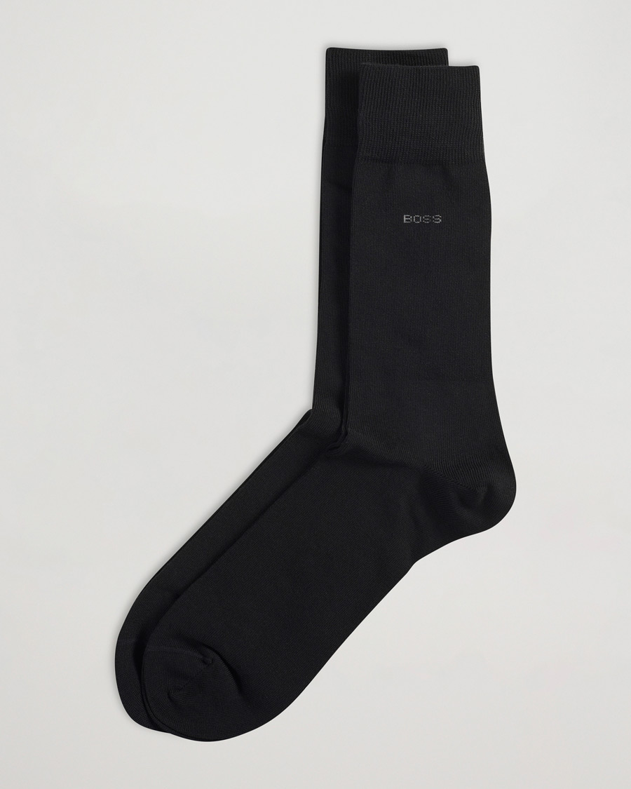Herre | Undertøj | BOSS BLACK | 2-Pack RS Uni Socks Black