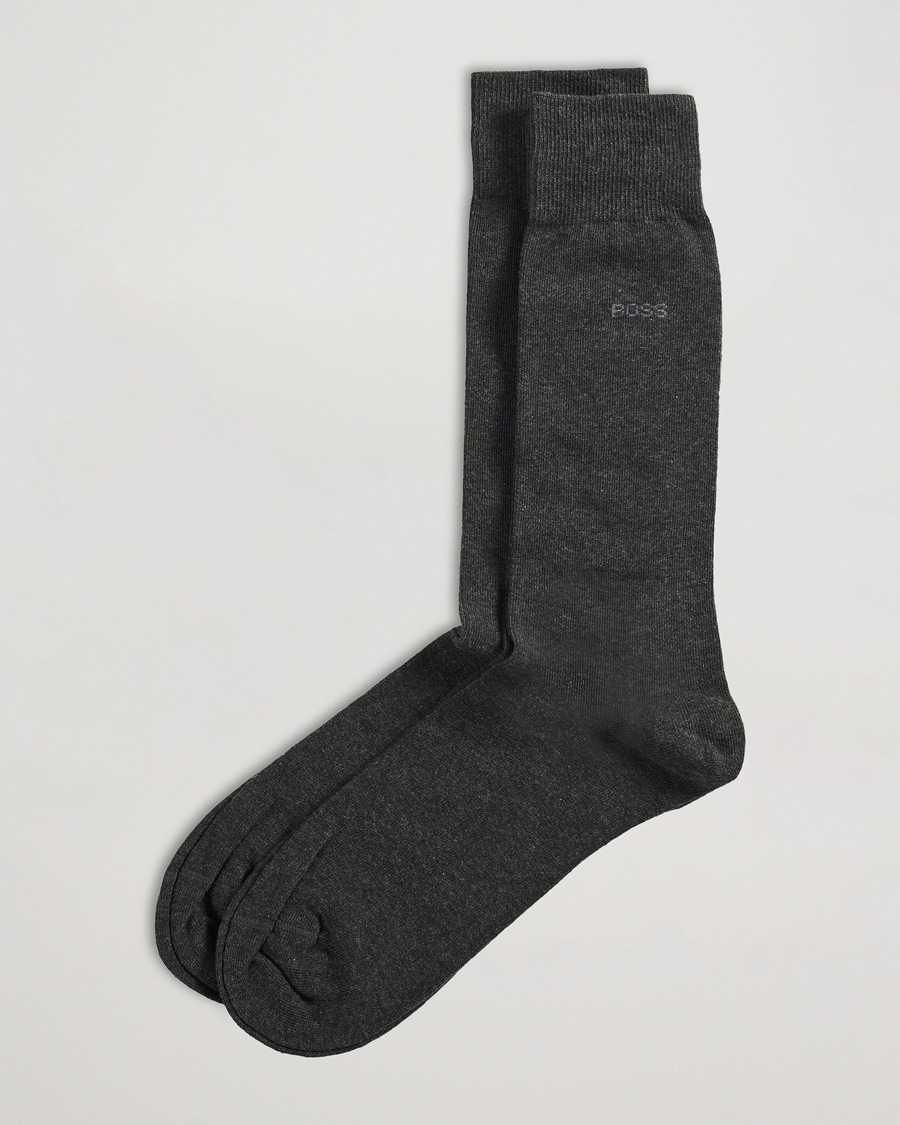 Herre | Undertøj | BOSS BLACK | 2-Pack RS Uni Socks Grey