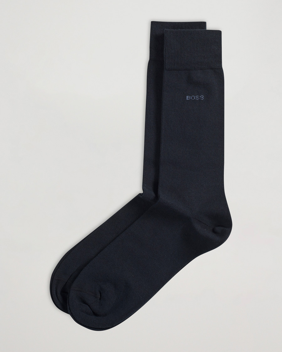 Herre | Undertøj | BOSS BLACK | 2-Pack RS Uni Socks Dark Blue