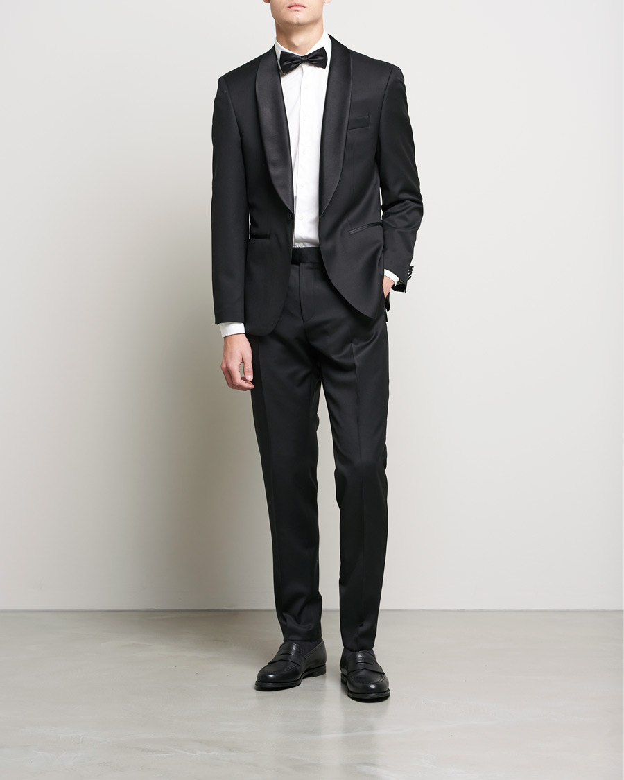 Herre | Smokingbukser | BOSS | Genius Tuxedo Trousers Black