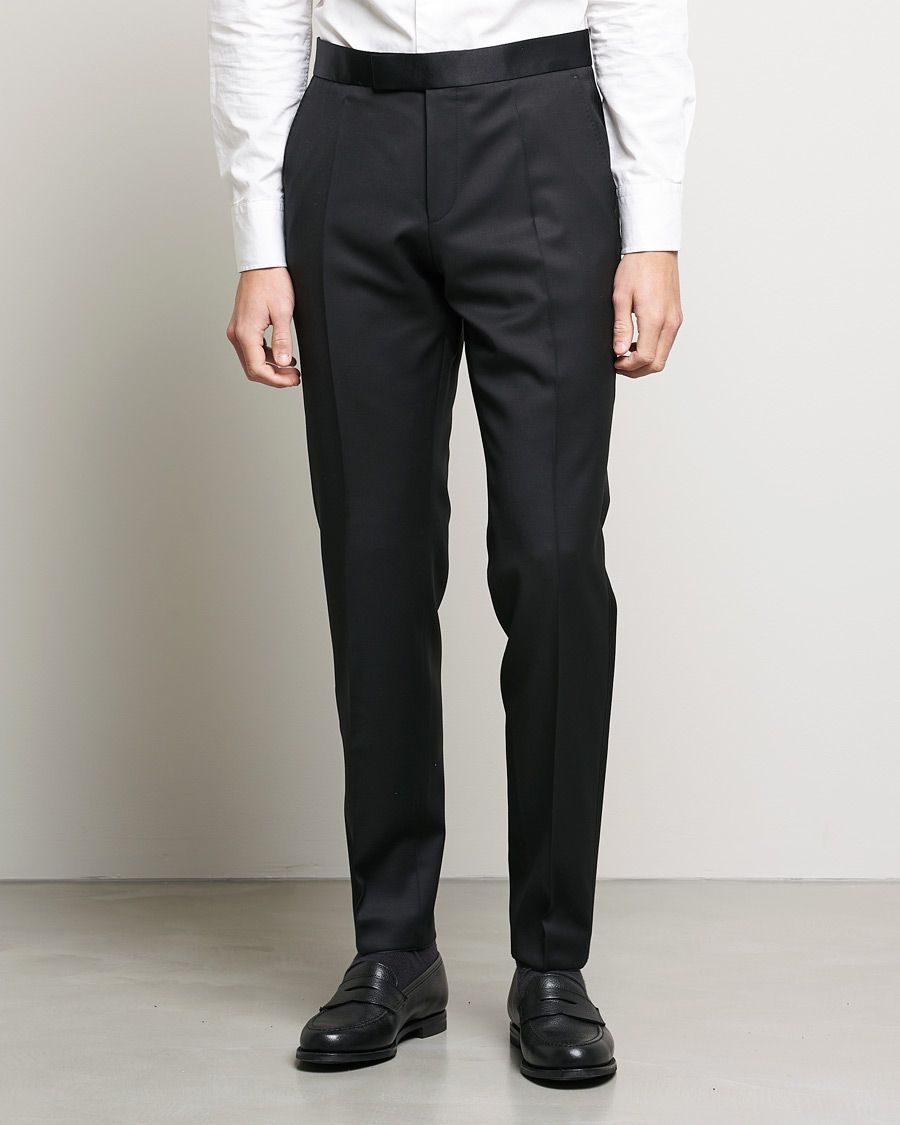 Herre | Smoking | BOSS BLACK | Genius Tuxedo Trousers Black