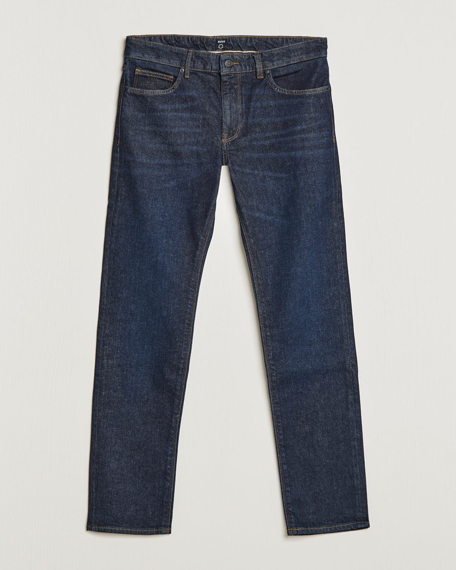 Herre |  | BOSS BLACK | Maine Jeans Dark Blue