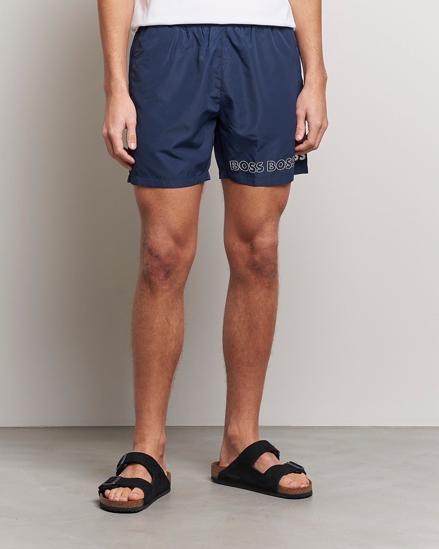 Herre | 30% udsalg | BOSS BLACK | Dolphin Swimshorts Navy