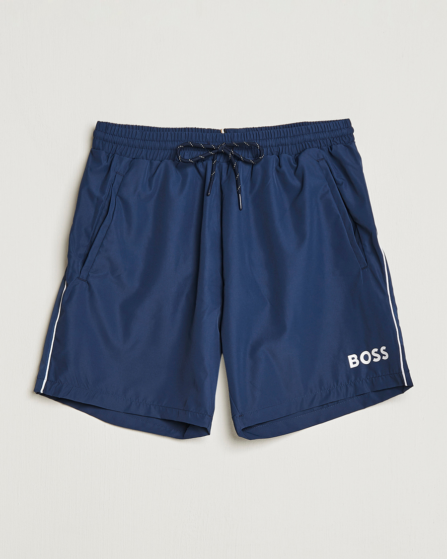 Herre | Badebukser | BOSS BLACK | Starfish Swimshorts Navy