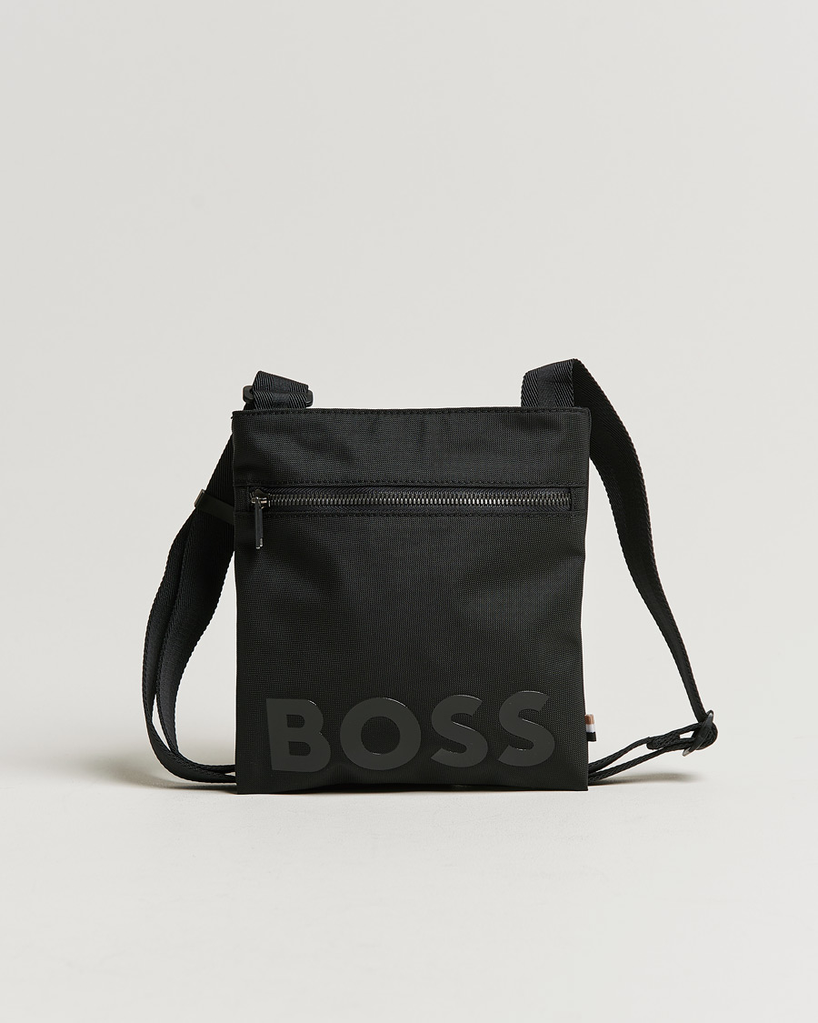 Herre | Tasker | BOSS BLACK | Catch Zip Shoulder Bag Black