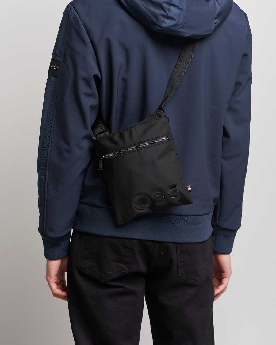 Herre | Tasker | BOSS BLACK | Catch Zip Shoulder Bag Black