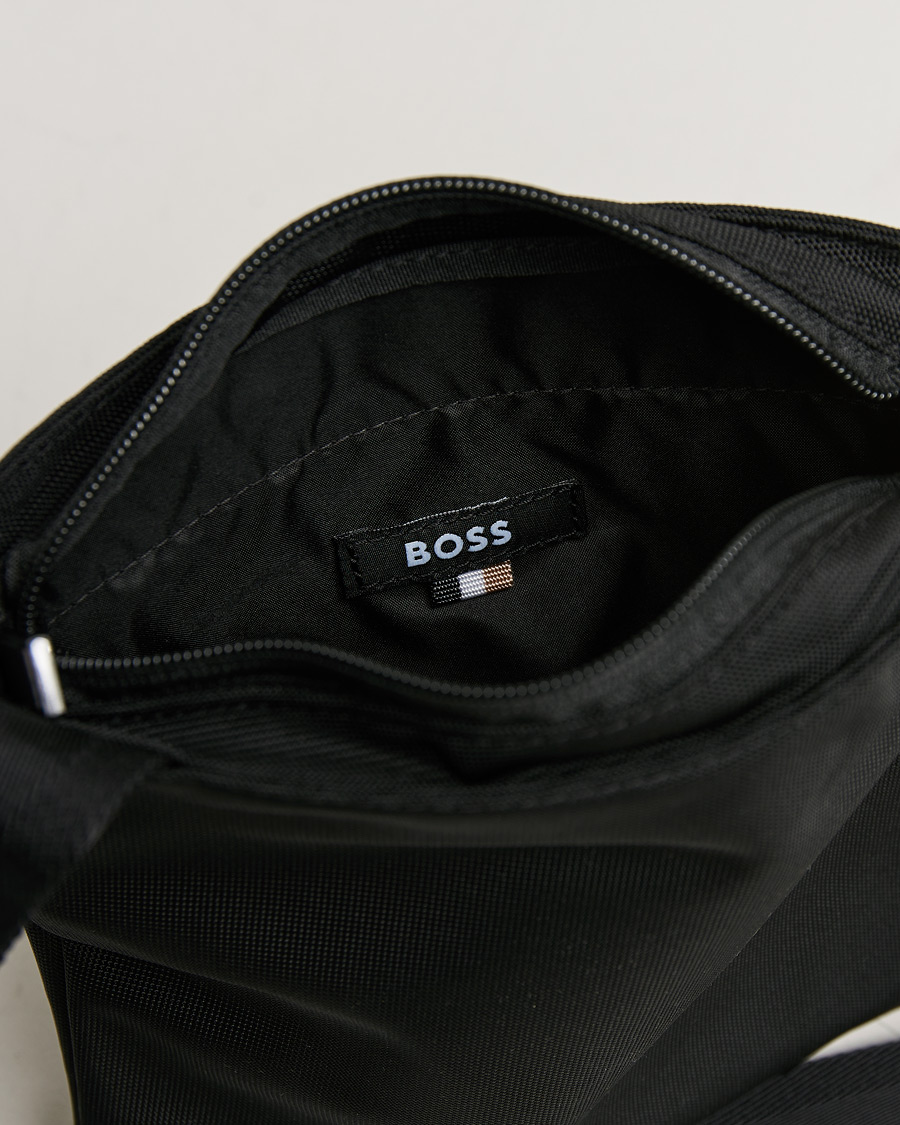 Herre | Tasker | BOSS BLACK | Catch Zip Shoulder Bag Black