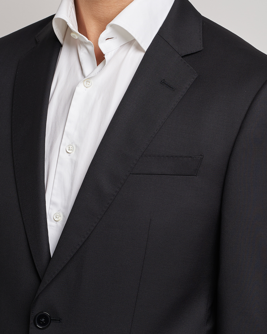 Herre | Blazere & jakker | BOSS BLACK | Huge Slim Fit Wool Blazer Black