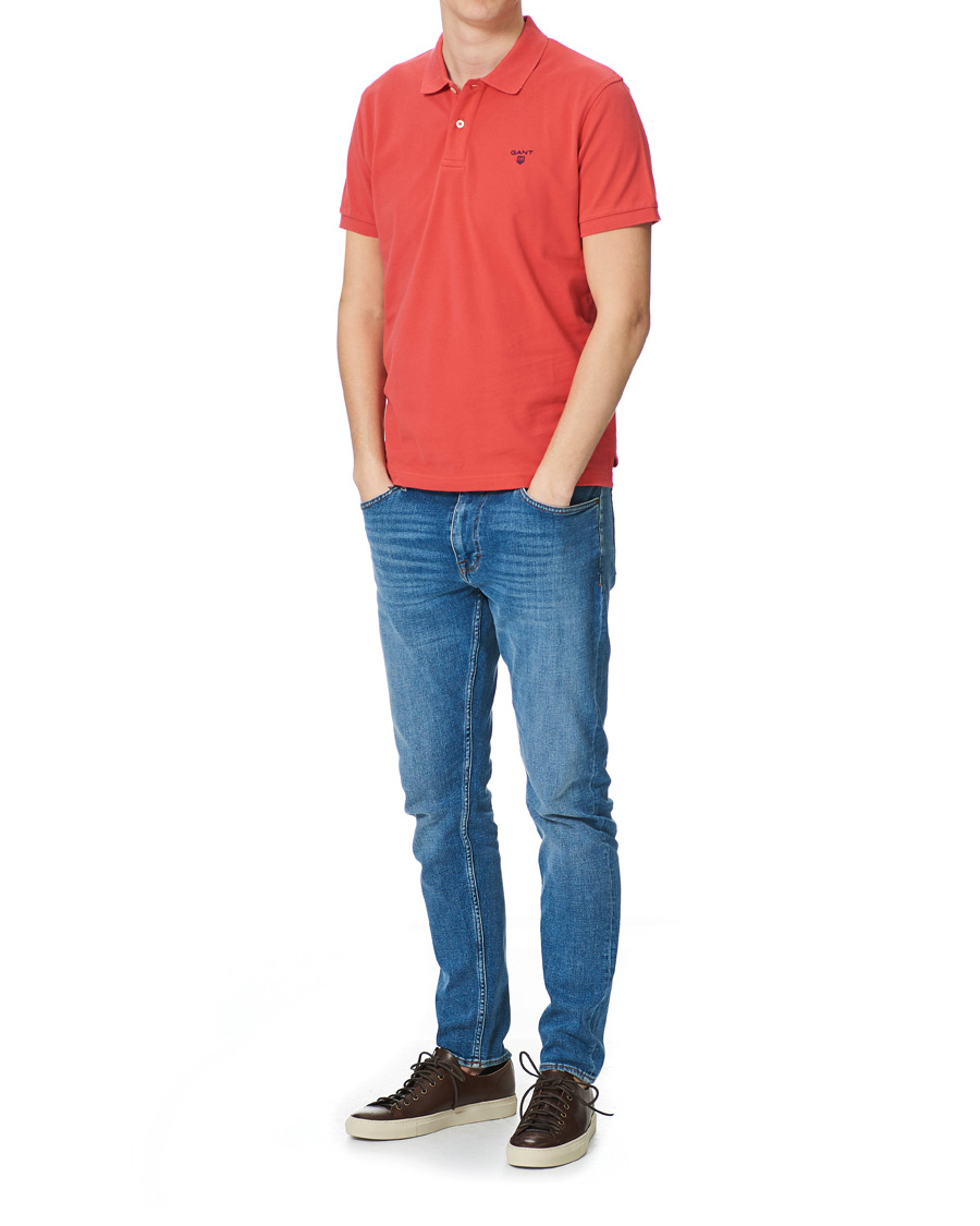 Herre | Polotrøjer | GANT | The Summer Polo Watermelon Pink