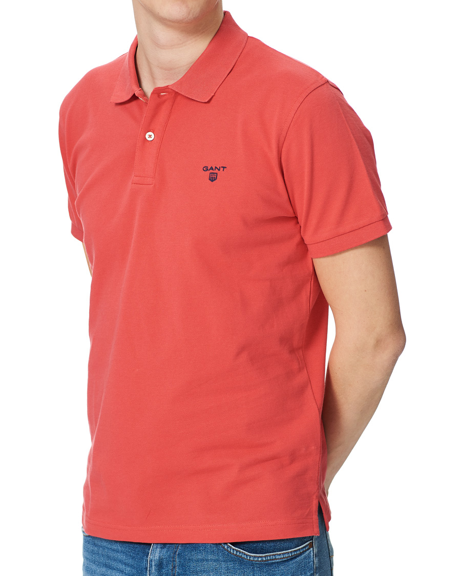 Herre | Polotrøjer | GANT | The Summer Polo Watermelon Pink