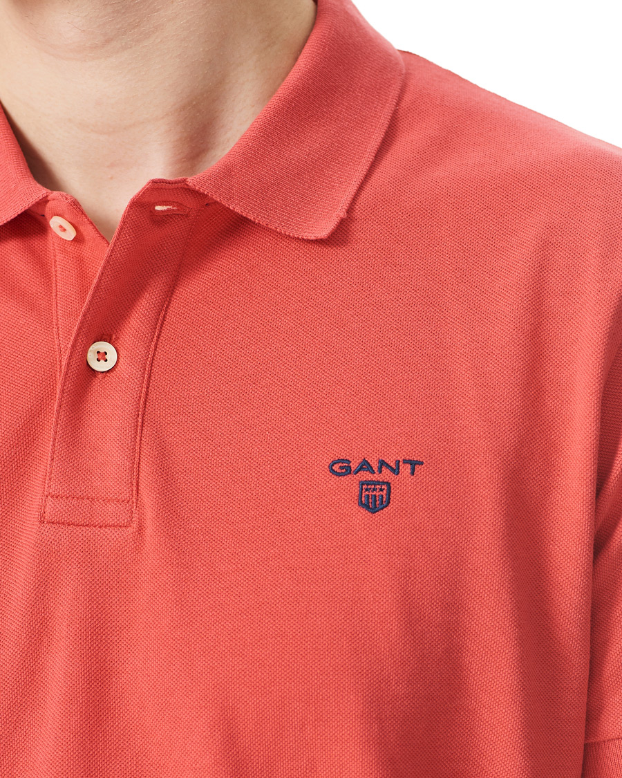 Herre | Polotrøjer | GANT | The Summer Polo Watermelon Pink