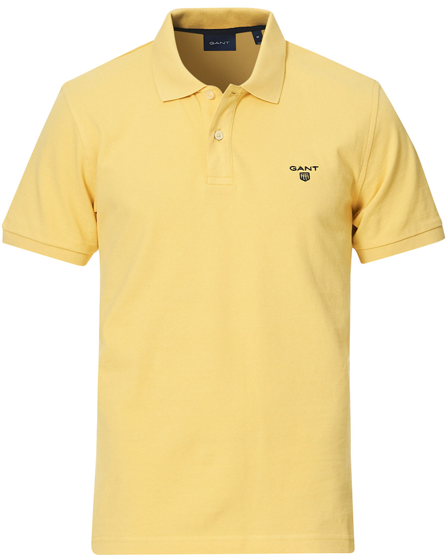 Herre | Polotrøjer | GANT | The Summer Polo Banana Yellow