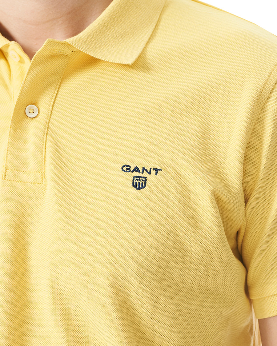 Herre | Polotrøjer | GANT | The Summer Polo Banana Yellow