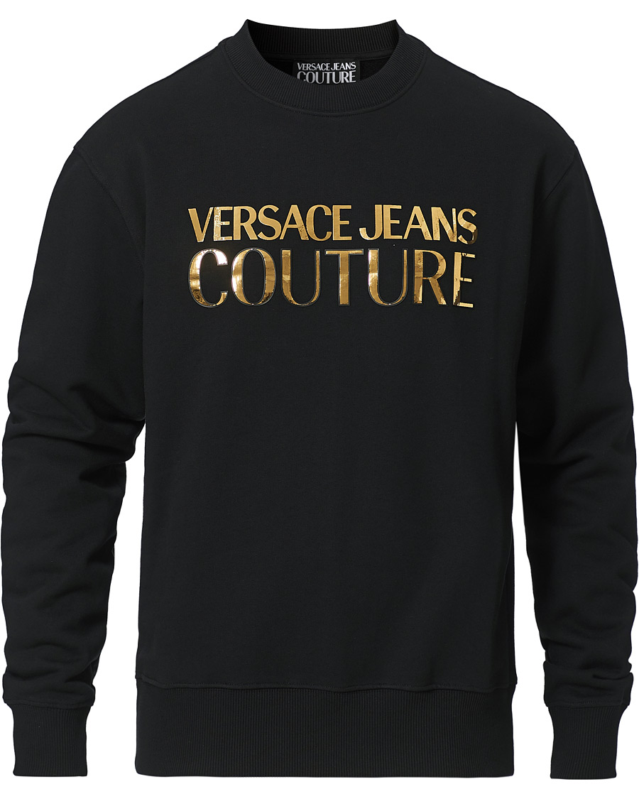 Herre | Trøjer | Versace Jeans Couture | Logo Mirror Sweatshirt Black