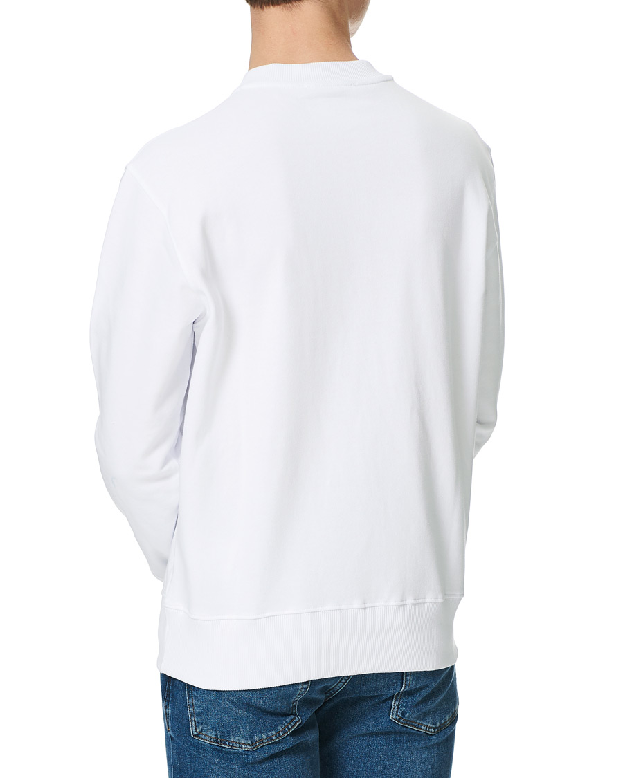 Herre | Trøjer | Versace Jeans Couture | Baroque Print Sweatshirt White