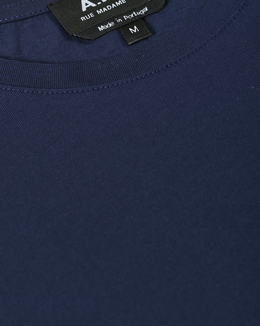Herre | T-Shirts | A.P.C. | Item Short Sleeve Tee Navy