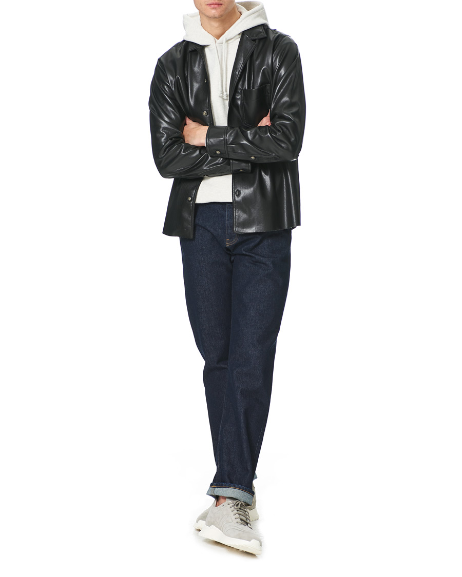 Herre | Jakker | Nanushka | Vegan Leather Shirt Jacket Black