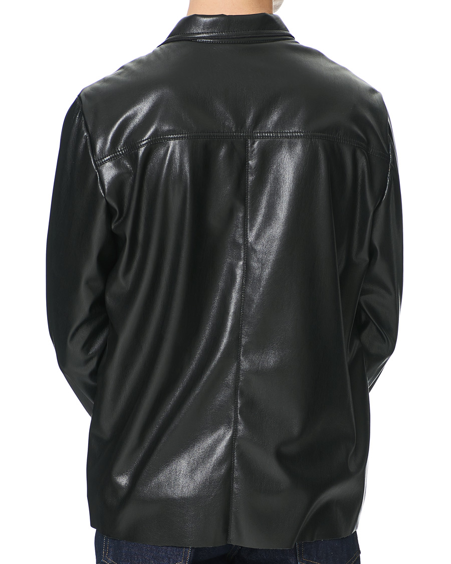 Herre | Jakker | Nanushka | Vegan Leather Shirt Jacket Black