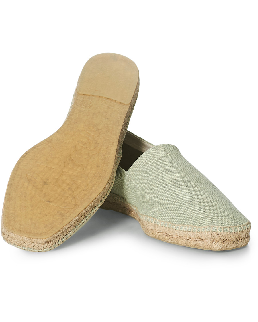 Herre | Castañer Pablo Washed Canvas Espadrilles Verde Agua | Castañer | Pablo Washed Canvas Espadrilles Verde Agua