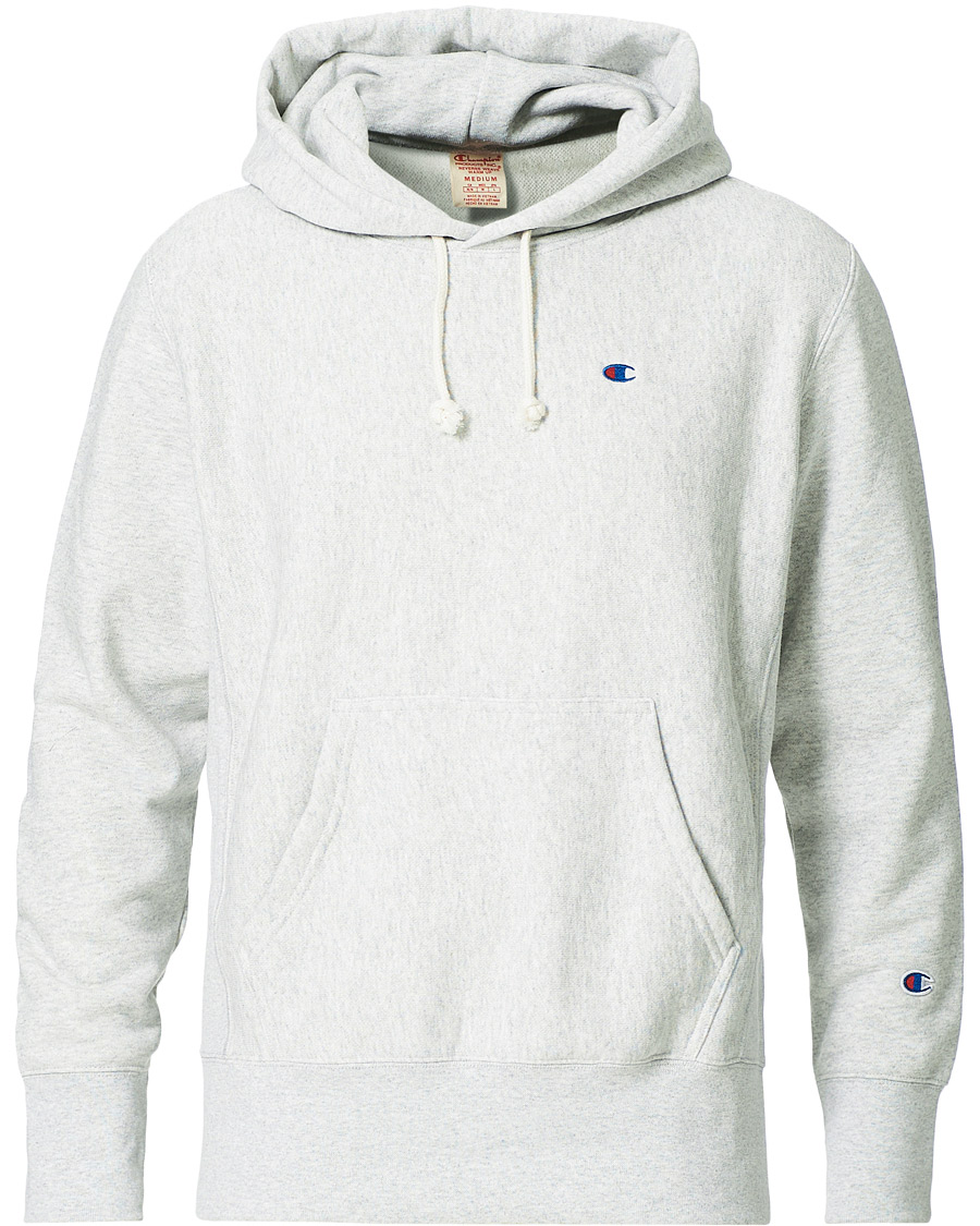 Herre | Trøjer | Champion | Reverse Weave Soft Fleece Hood Gray Melange