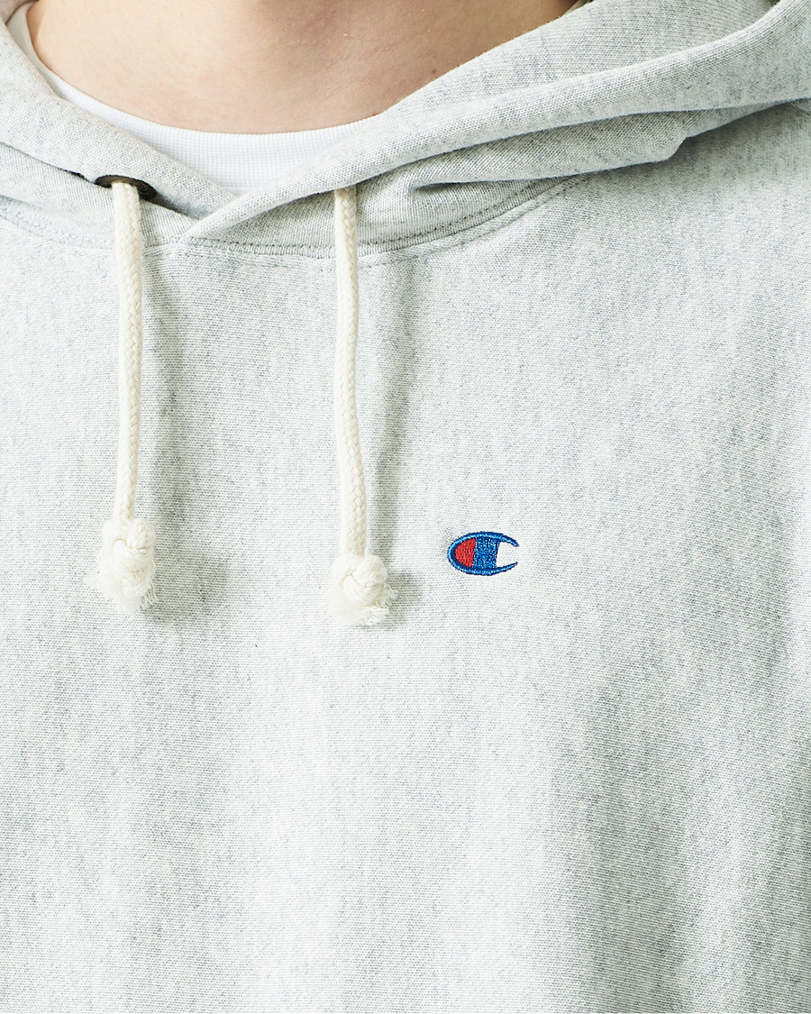 Herre | Trøjer | Champion | Reverse Weave Soft Fleece Hood Gray Melange