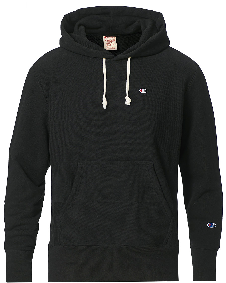 Herre | Trøjer | Champion | Reverse Weave Soft Fleece Hood Black Beauty