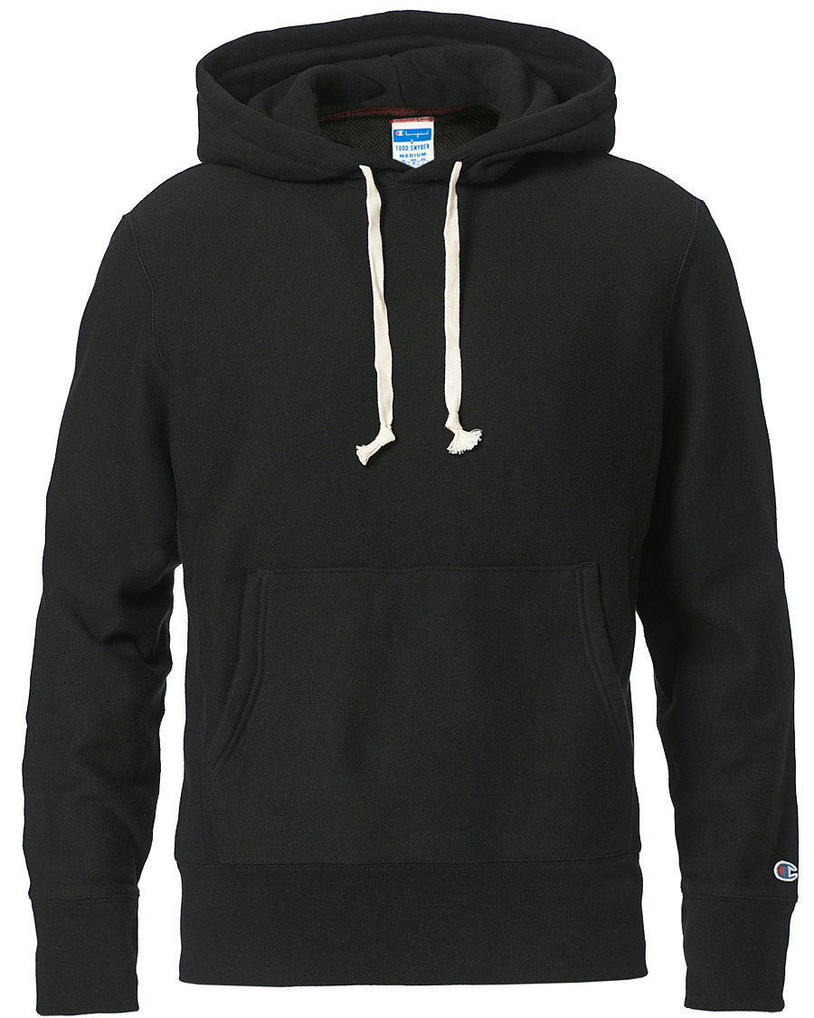 Herre | Trøjer | Champion | Todd Snyder Loose French Terry Hood Black