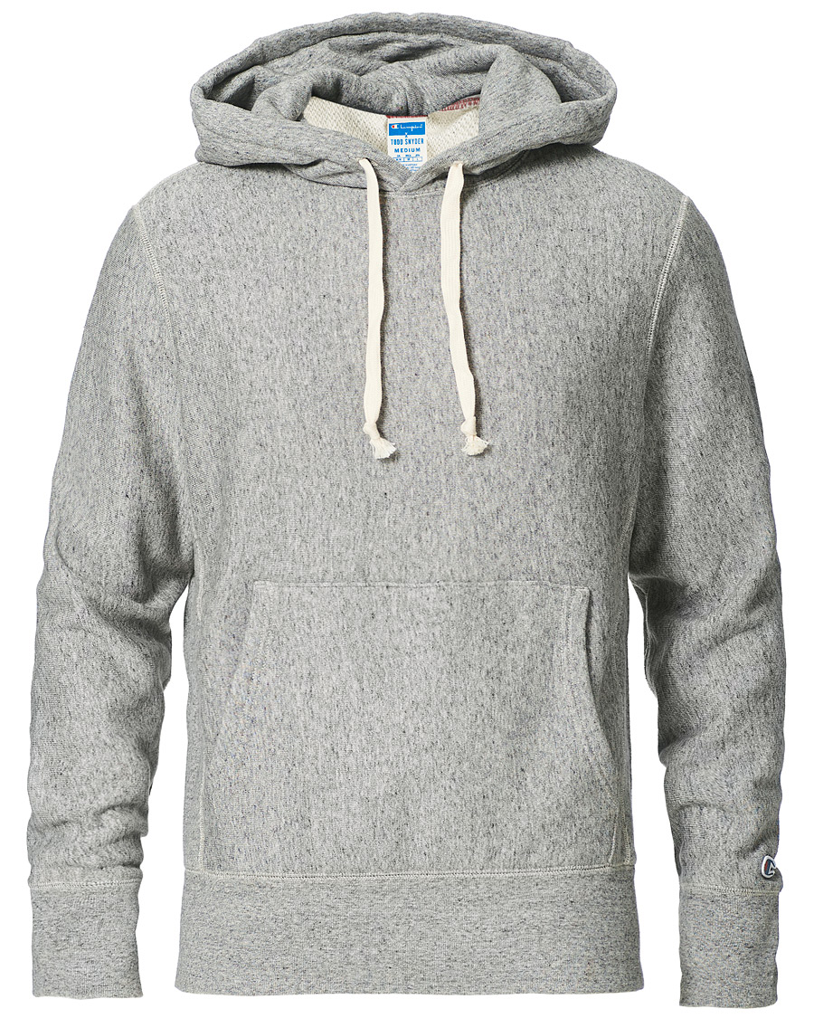 Herre | Trøjer | Champion | Todd Snyder Loose French Terry Hood Antique Grey Mix