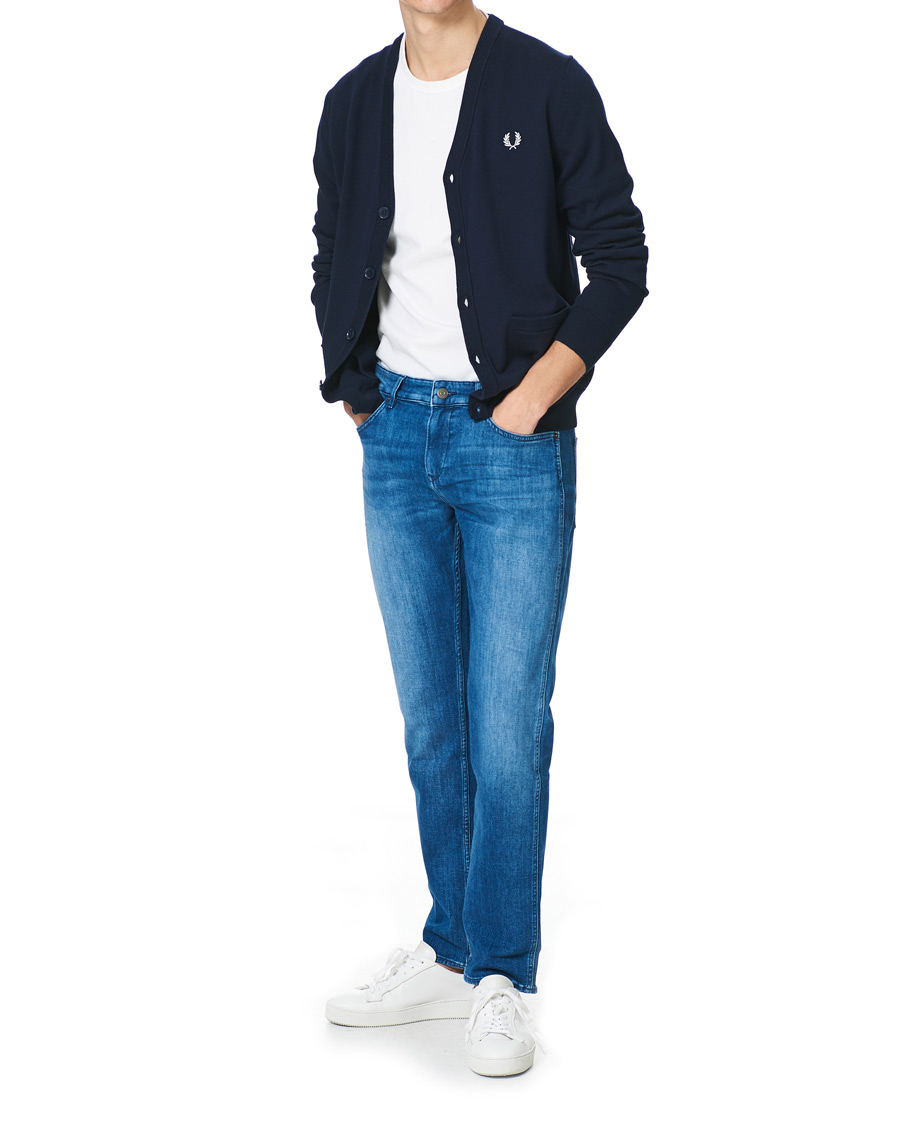Herre | Trøjer | Fred Perry | Classic Cardigan Navy