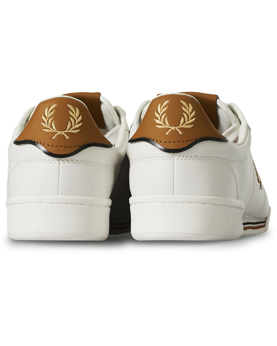 Herre | Fred Perry B722 Leather Sneaker Porcelain | Fred Perry | B722 Leather Sneaker Porcelain