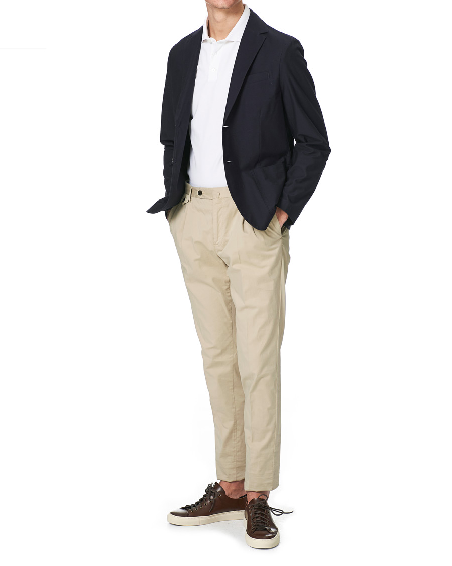 Herre | Blazere & jakker | Harris Wharf London | Cotton Twill Blazer Dark Blue