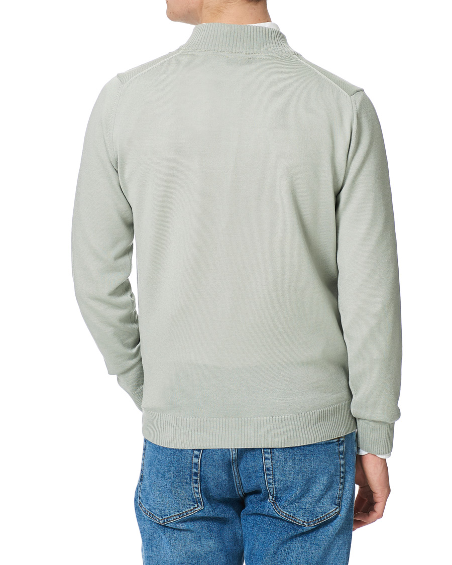 Herre | Trøjer | Stenströms | Merino Half Zip Pistachio