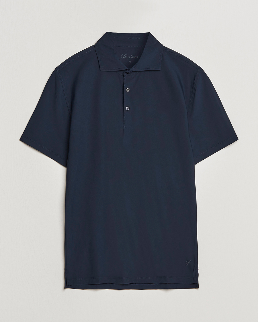 Herre | Polotrøjer | Stenströms | Active Jersey Sport Polo Navy