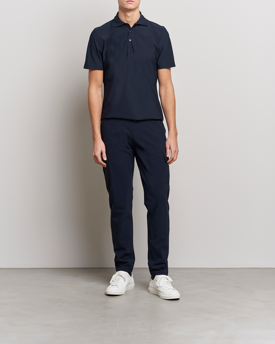 Herre | Polotrøjer | Stenströms | Active Jersey Sport Polo Navy