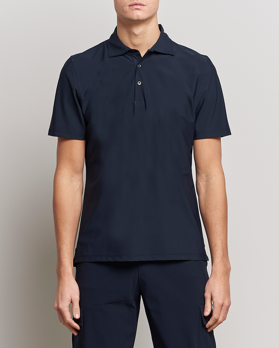 Herre | Polotrøjer | Stenströms | Active Jersey Sport Polo Navy