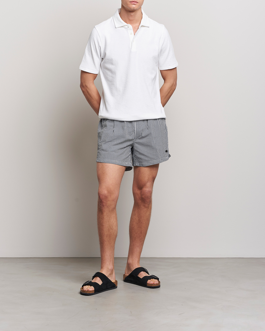 Herre | Polotrøjer | Stenströms | Terry Cotton Poloshirt White