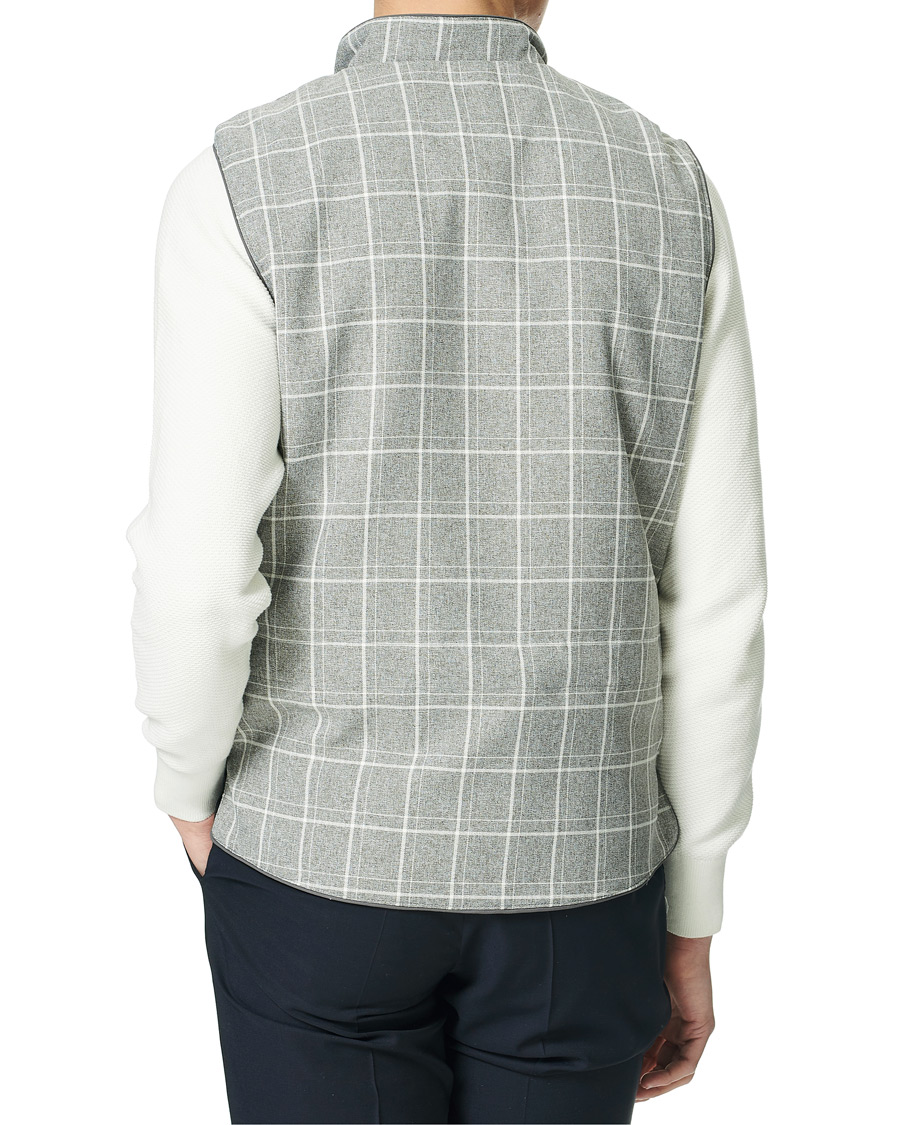 Herre | Jakker | Stenströms | Quilted Light Padded Vest Grey