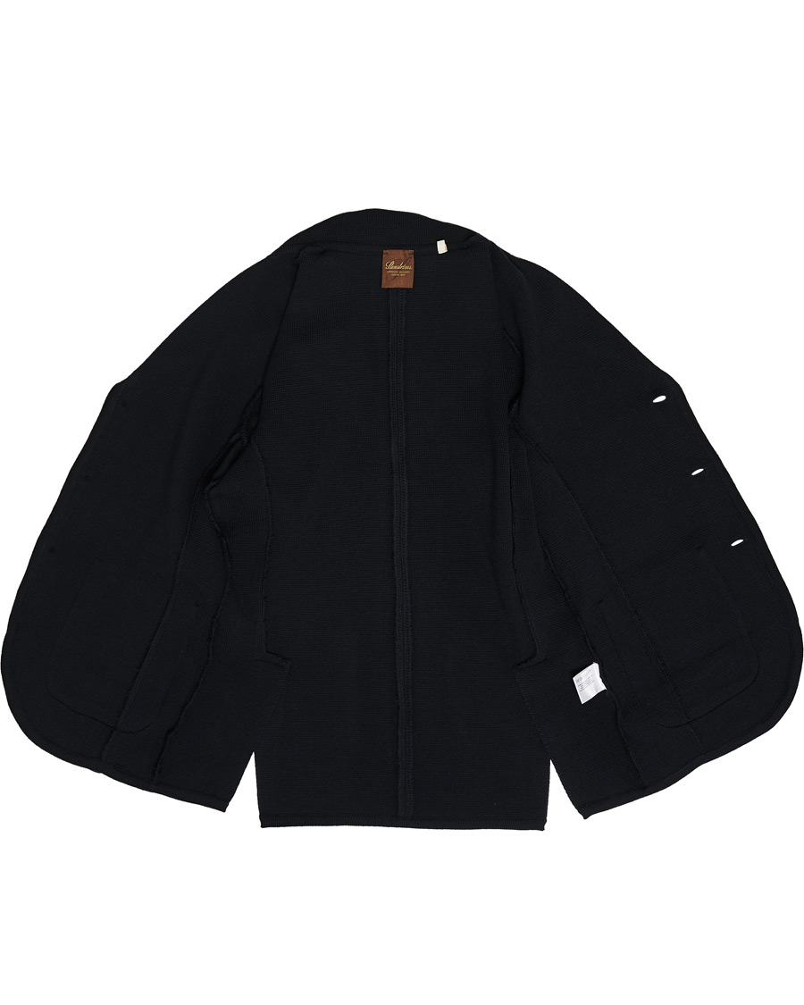Herre | Blazere & jakker | Stenströms | Milano Knitted Merino Blazer Navy