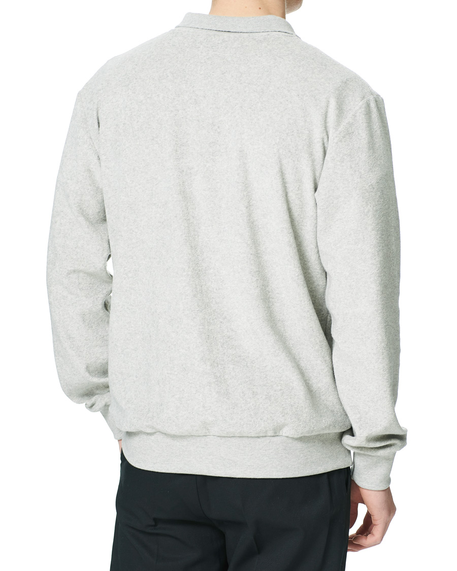 Herre | Trøjer | Howlin' | Long Sleeve Terry Polo Grey