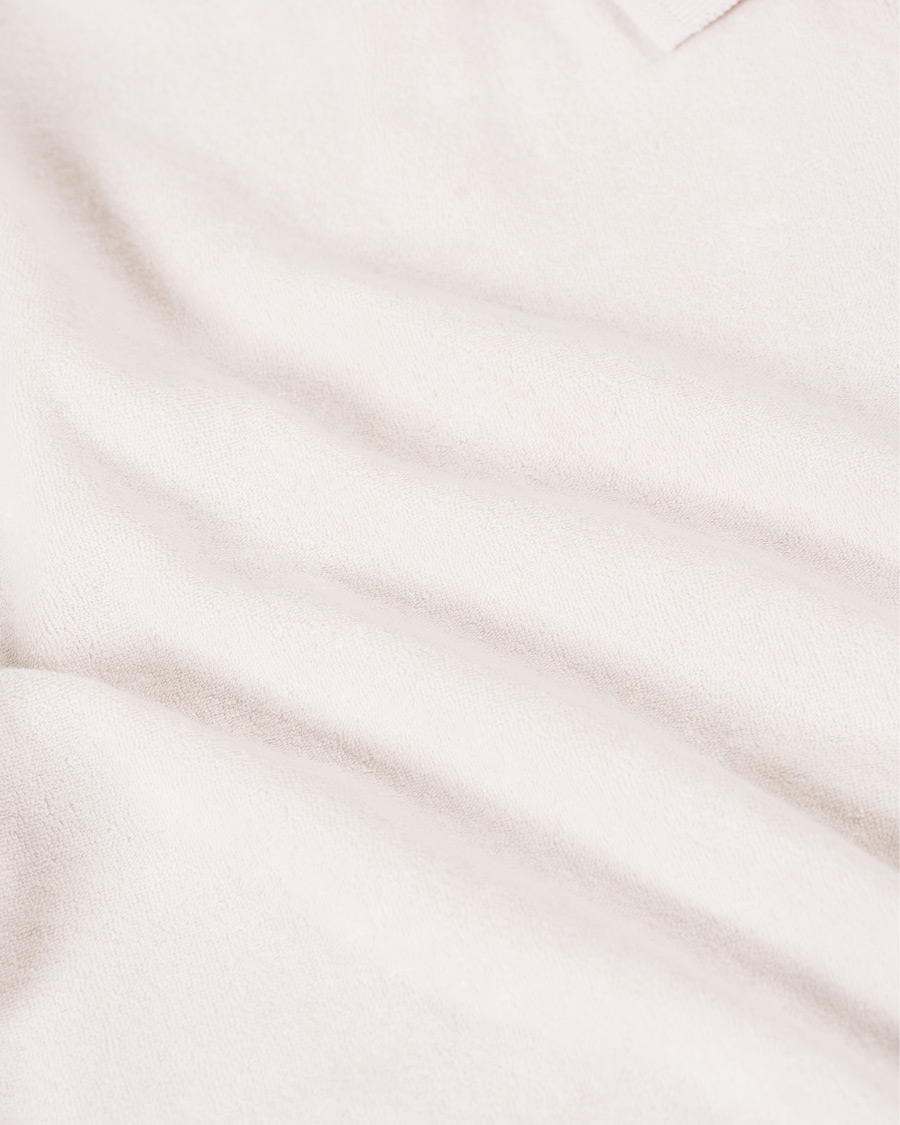 Herre | Trøjer | Howlin' | Long Sleeve Terry Polo White Sand