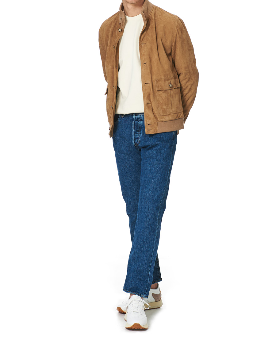 Herre | Jakker | Valstar | Valstarino Suede Jacket Light Brown