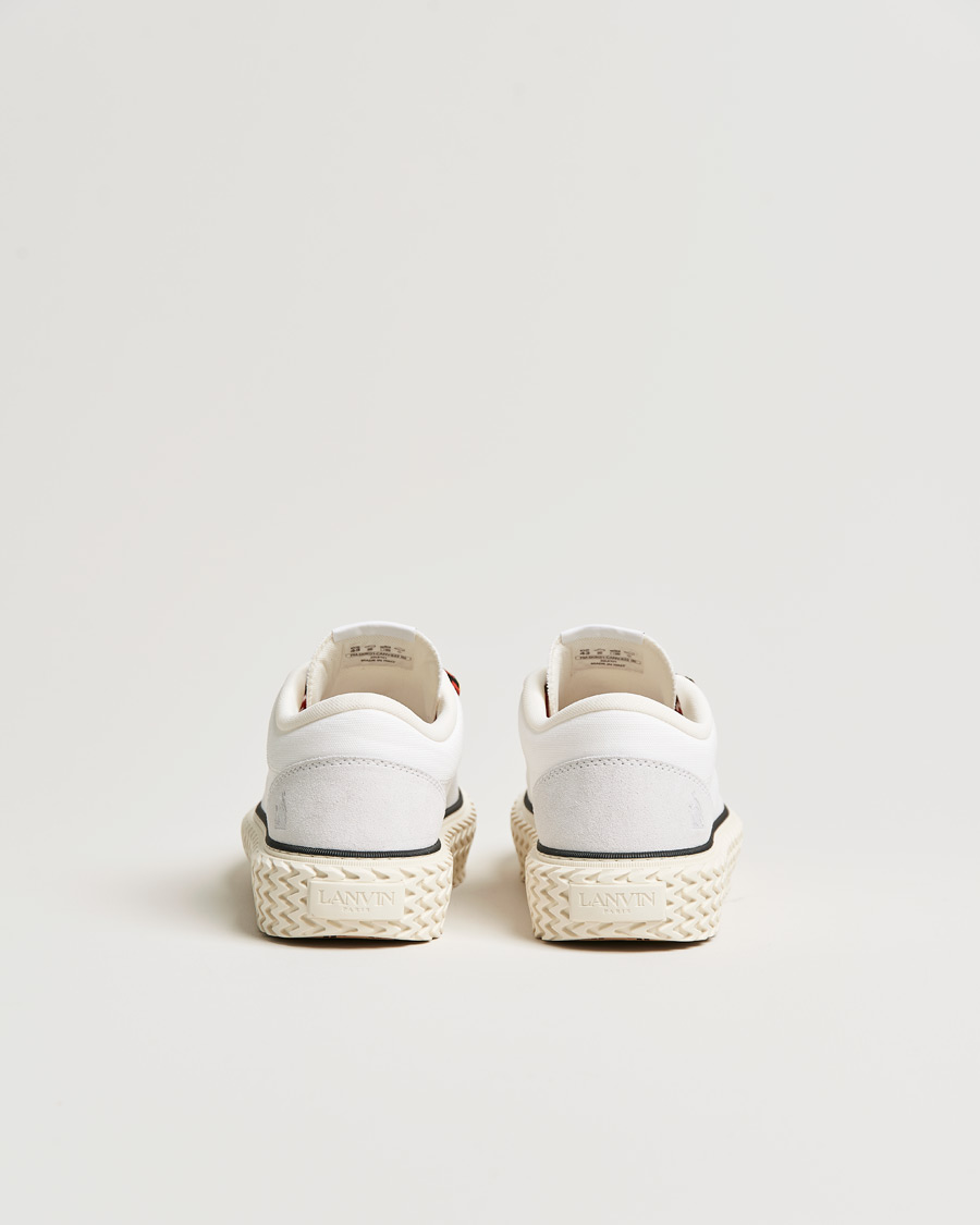 Herre | Lanvin Low Top Vulcanized Sneakers White | Lanvin | Low Top Vulcanized Sneakers White