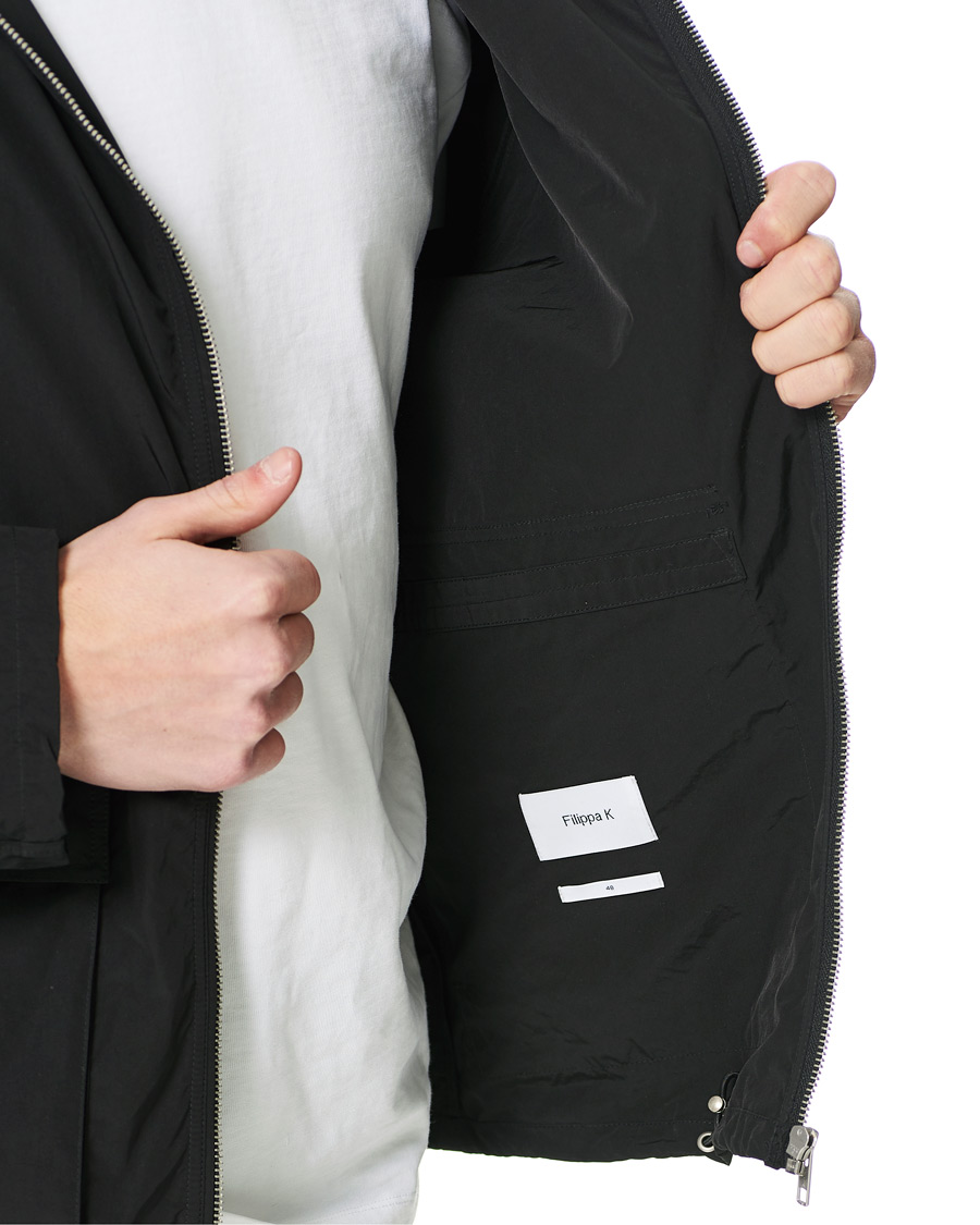 Herre | Jakker | Filippa K | Malmo Windbreaker Jacket Black